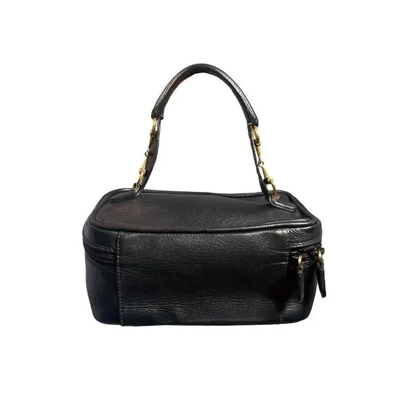 Gucci GG Horsebit Mini Bag Vanity Cosmetic Pouch Case Leather Black - Picture 3 of 8